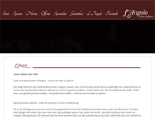 Tablet Screenshot of l-angolo.de